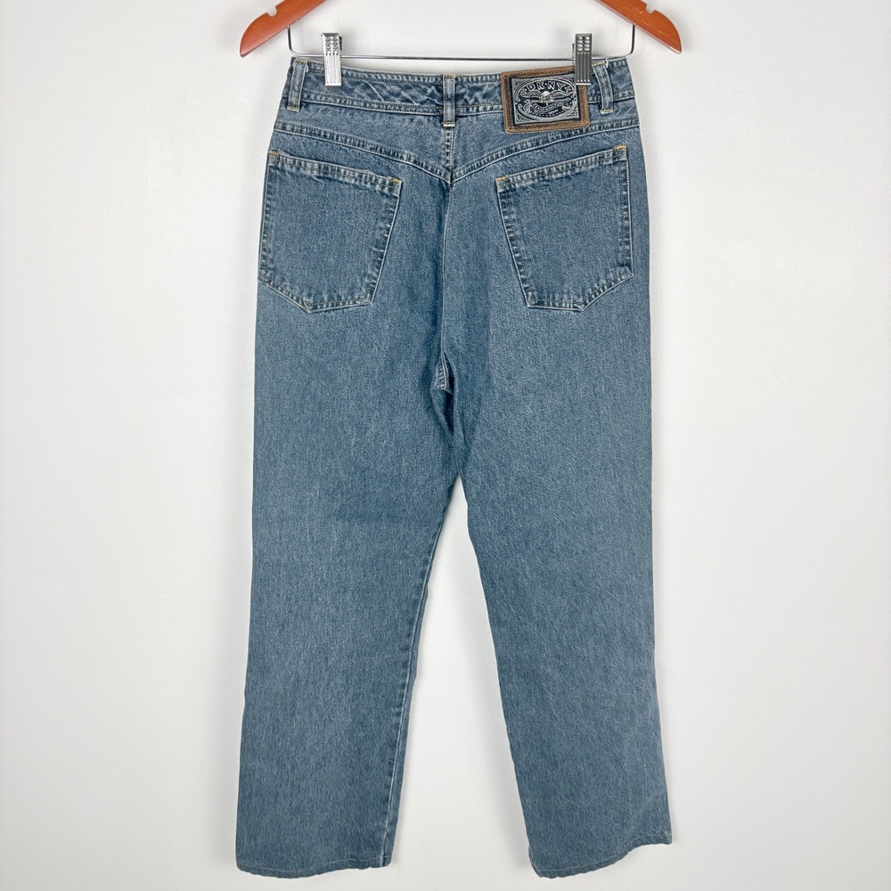 Vintage DKNY Jeans‎ Womens Size 8 Medium Wash Straight Leg Denim Jeans USA